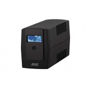 2E Джерело безперебійного живлення DD650, 650VA/360W, LCD, USB, 2xSchuko (2E-DD650)