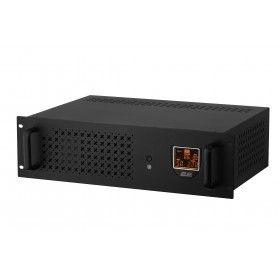 2E Джерело безперебійного живлення RE1500, 1500VA/900W, RM 3U, LCD, USB, 2xSchuko (2E-RE1500)