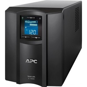 APC Джерело безперебійного живлення Smart-UPS C 1000VA/600W, LCD, USB, SmartConnect, 8xC13 (SMC1000IC)