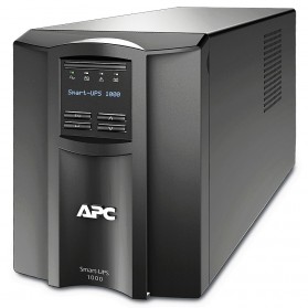 APC ИБП Smart-UPS 1000VA/700W, LCD, USB, SmartConnect, 8xC13 (SMT1000IC)