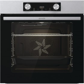 Gorenje Духова шафа електрична, 77л, A+, дисплей, нерж (BO6737E02XK)