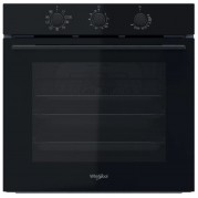 Whirlpool Духова шафа електрична, 71л, A, конвекція, чорний (OMK38HU0B)