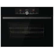 Gorenje Духова шафа електрична компактна, 50л, A+, дисплей, ф-ція мікрохвиль, чорний (BCM4547A10BG)