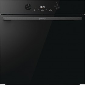 Gorenje Духова шафа електрична, 77л, A+, пара, дисплей, піроліз, чорний (BPS6737E04DBG)