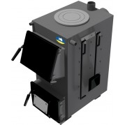 Твердопаливний котел Zubr Classic з плитою 10 кВт (100015)