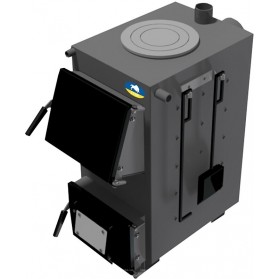 Твердопаливний котел Zubr Classic з плитою 12 кВт (100016)