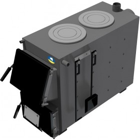 Твердопаливний котел Zubr Classic з плитою 20 кВт (100019)