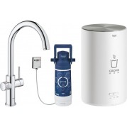 Змішувач для кухні Grohe Red Duo 30083001 + бойлер single (4 літра)