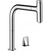 Змішувач для кухні Hansgrohe Metris Select M71 Eco 73825000