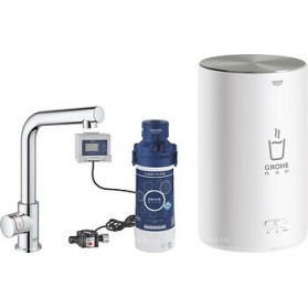 Монокран для кухні Grohe Red Mono 30339001 + бойлер combi (4 літра)