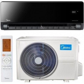 Настінний кондиціонер інверторний Midea Penrose MSXT-09HRFN8-BLACK-I/MSXT-09HRFN8-BLACK-O