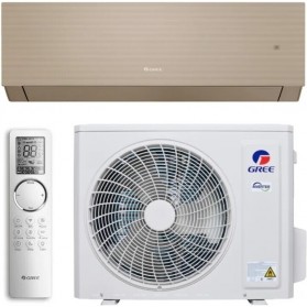 Настінний кондиціонер інверторний Gree Clivia Inverter GWH24AUDXF-K6DNA1A Gold