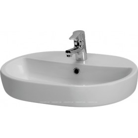Раковина накладна Cersanit CASPIA OVAL 60