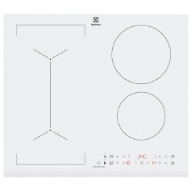 Electrolux Варильна поверхня індукційна, 60см, розширена зона, білий (LIV63431BW)