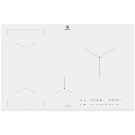 Electrolux Варильна поверхня індукційна, 80см, розширена зона, білий (EIV83443BW)